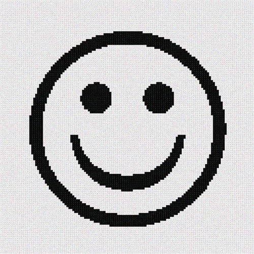 Smile Needlepoint Canvas
