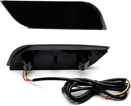 Miniatura 2 de iJDMTOY JDM - Reflector de parachoques inferior con lente ahumada, luz LED completa compatible con Subaru Impreza, WRXWRX STI, XV Crosstrek, función