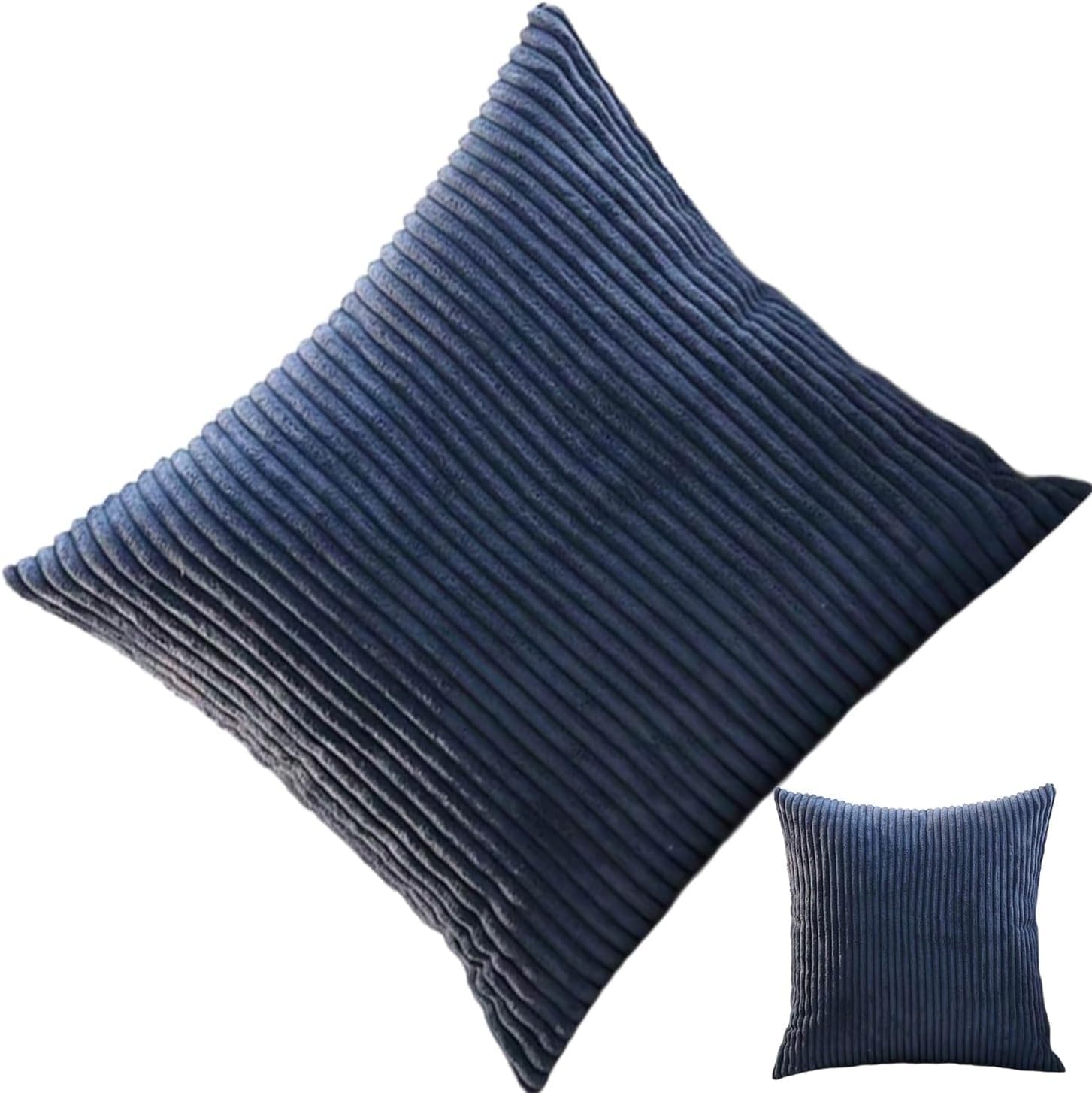Cushion Cover,Pillow Cover,2-Piece Corduroy Soft Decorative Pillow Cover,Sofa Sofa Bed Chair Home Decoration,(W5,2pcs 40x40cm)