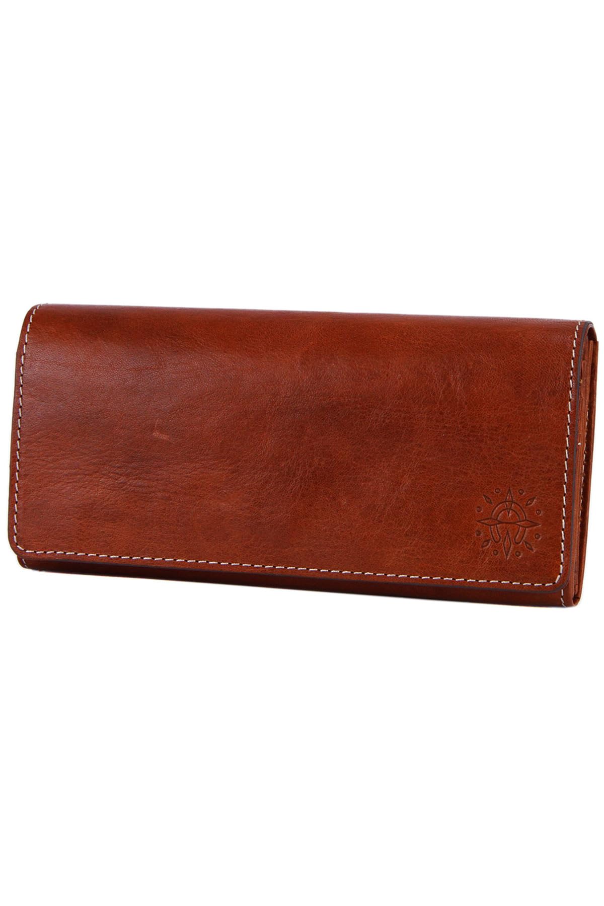 Dakota(ダコタ) カバロ 本革ホース型押し長財布 　ブラウン Dakota ダコタ DAKOTA 長財布 レディース財布 カバロ イタリア製