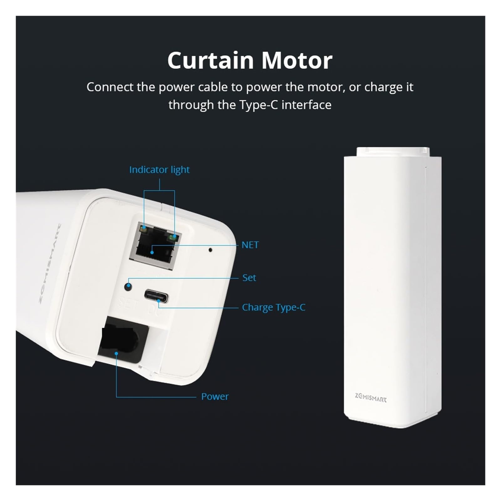 Control De Voz Eléctrico Elegante Motorizado De La Autocaravana De La Pista De La Cortina Que Empalma(2m Set)