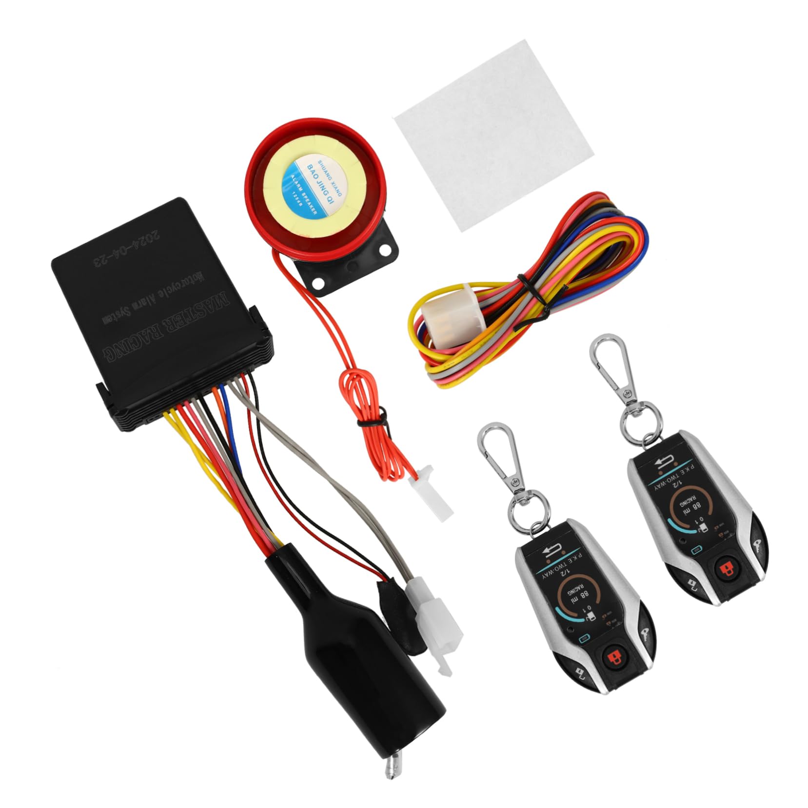 Kit seguridad para motocicleta PRETYZOOM compatible con diversas motos