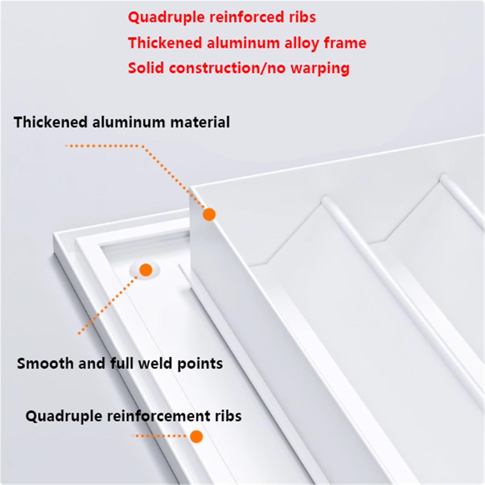 Cubierta de ventilación, Rejilla de Retorno de Aire de Aluminio de 8x30 Pulgadas, Cubierta de conducto Rectangular, Panel Frontal de Filtro extraíble, ventilación de Aire Acondicionado metál