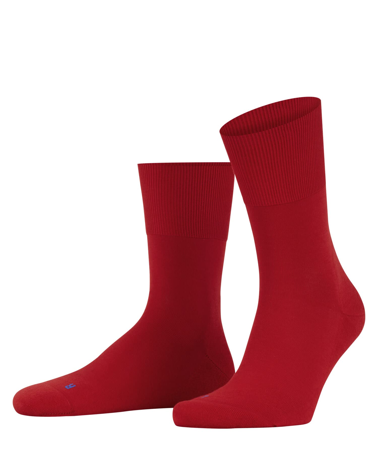FALKE Unisex Run U Sso Cotton Plain 1 Pair Socks, Red Fire 8150, 2.5-3.5