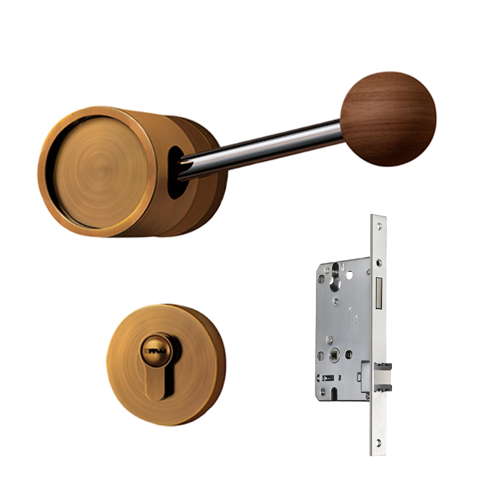 Poignée de porte intérieure avec verrou pour retrouver le calme et l'intimité chez soi
