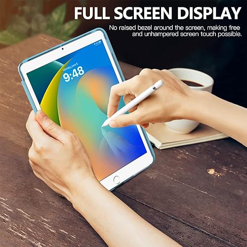 Miniatura 7 de MoKo Funda para iPad de 9 generación 2021iPad de 8 generación 2020iPad de 7 generación 2019, iPad 10.2, carcasa delgada con función de encendido y