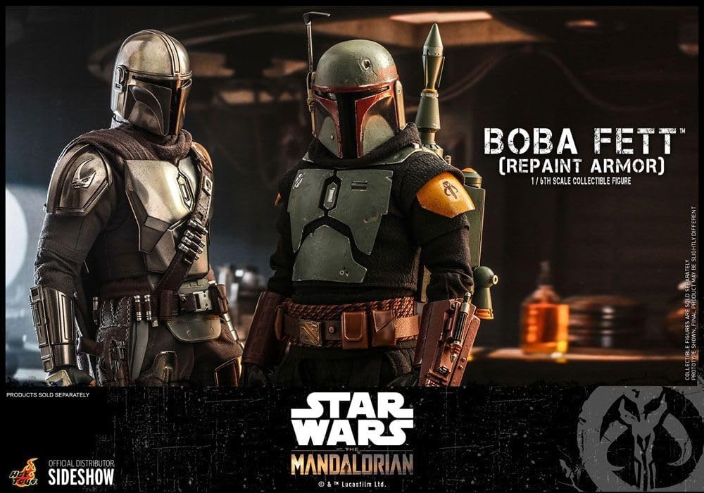 TV Masterpiece Mandalorian Boba Fett Repaint Armor Version 1/6 Scale Figure Green