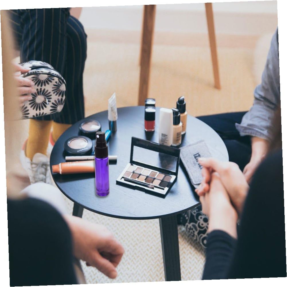 DOITOOL 20 Stück 10ml Wiederbefüllbare Parfüm Sprühflasche aus Glas Tragbar und Kompakt für Ätherische Öle und Parfums Beim Reisen oder Outdoor Einsatz
