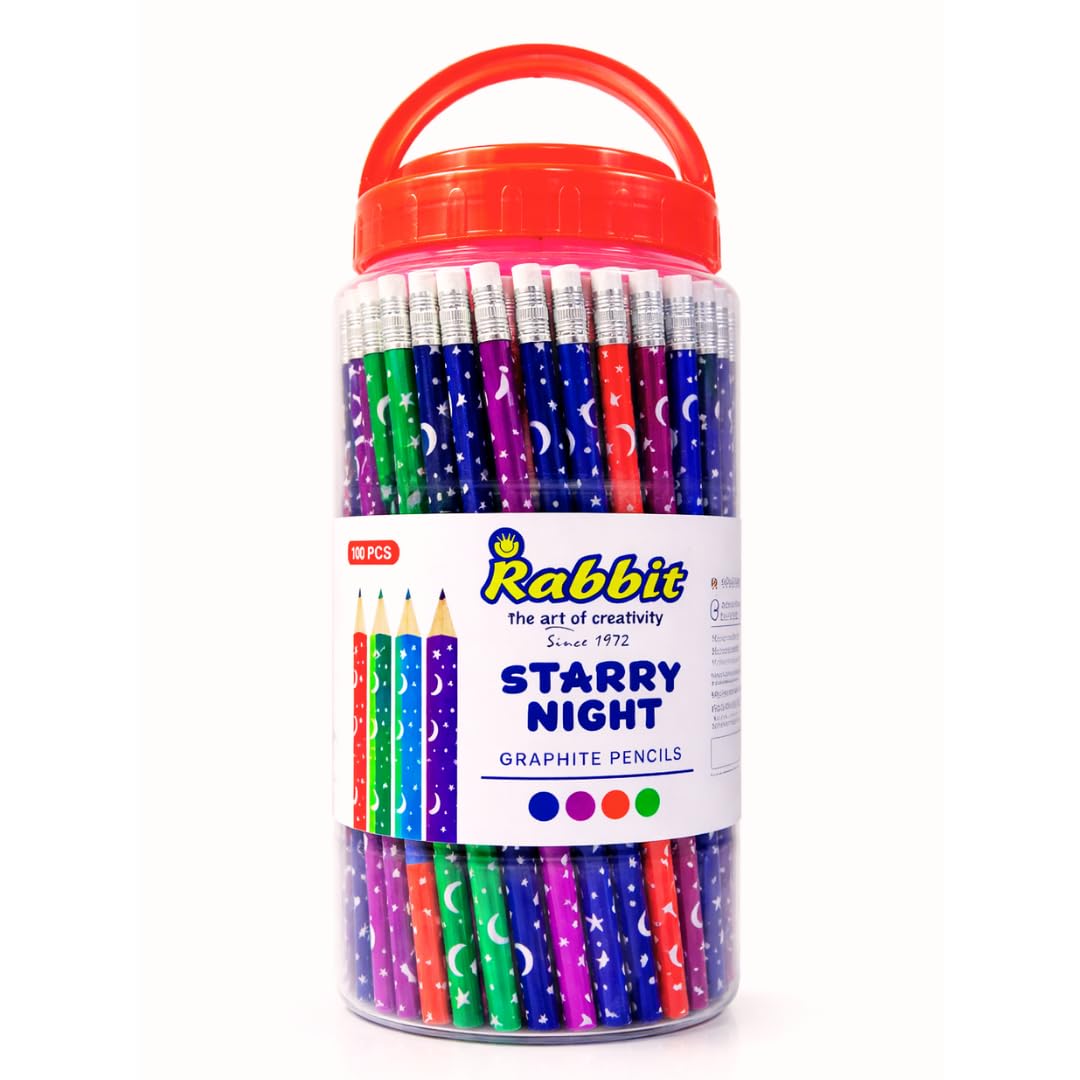 Cosmic Fun Pencils - Unicorn & Space Theme (50 Pack) -15