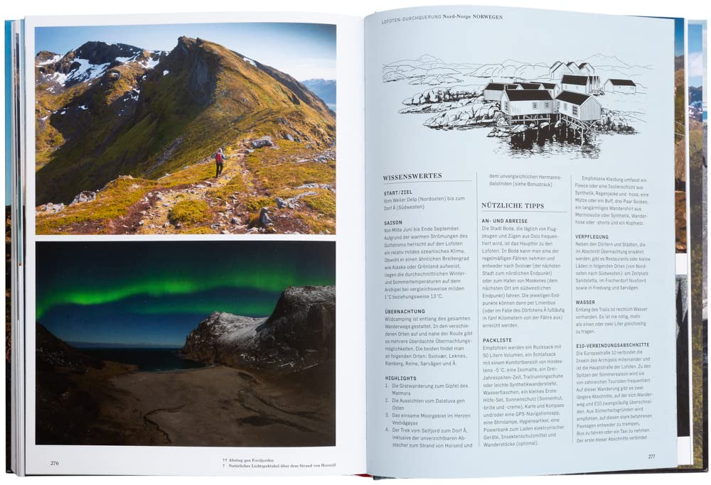 Wanderlust Skandinavien: Wege durch den hohen Norden (Wanderlust: Die schönsten Wanderwege rund um die Welt)