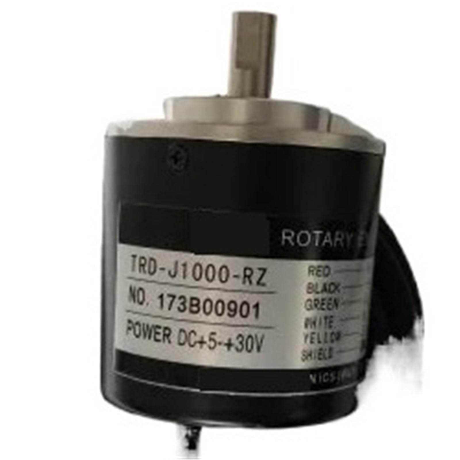 50 mm inkrementeller optischer Drehgeber 8 mm Welle TRD-J500-RZ Auflösung 100 200 360 500 1000 Impulse Push-Pull-Ausgang(360PPR)