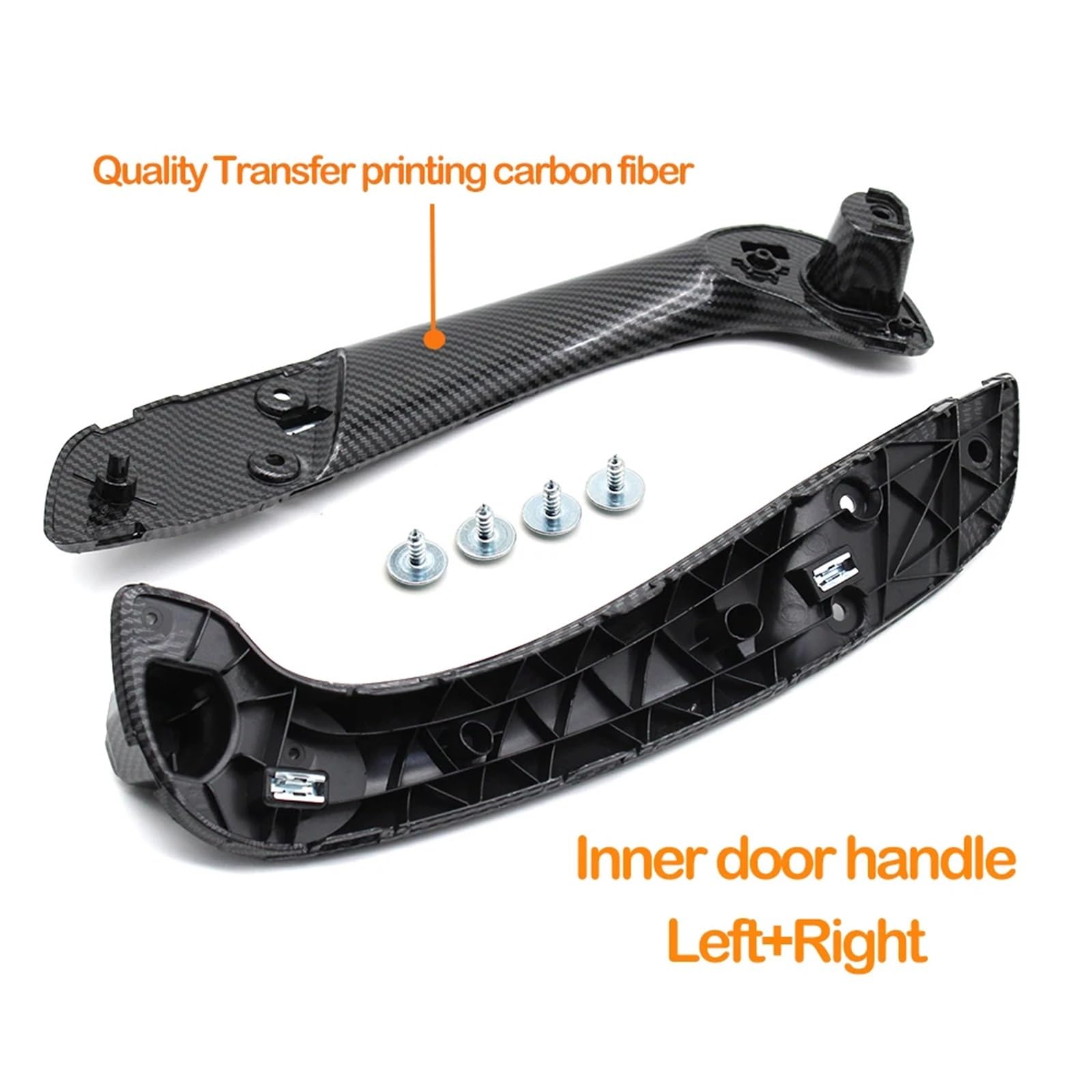 Maniglia Interna Maniglia Interna Porta Anteriore Sinistra Destra Con Copertura 809600015R 197012651 Per Megane 3 III Per Fluence 2008-2016 Maniglie Interne(Inner handle-Black L)