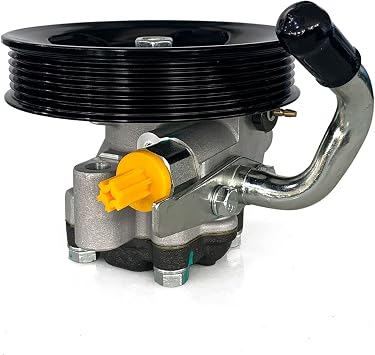 Chefull 21-667 21-5253 Power Steering Pump with Pulley Fits for Hyundai Santa Fe 2001 2002 2003 2004 2005 2006, Kia Optima Magentis 2001-2006, Hyundai Sonata 2002-2005 V6 2.5L 2.7L, Power Assist Pump