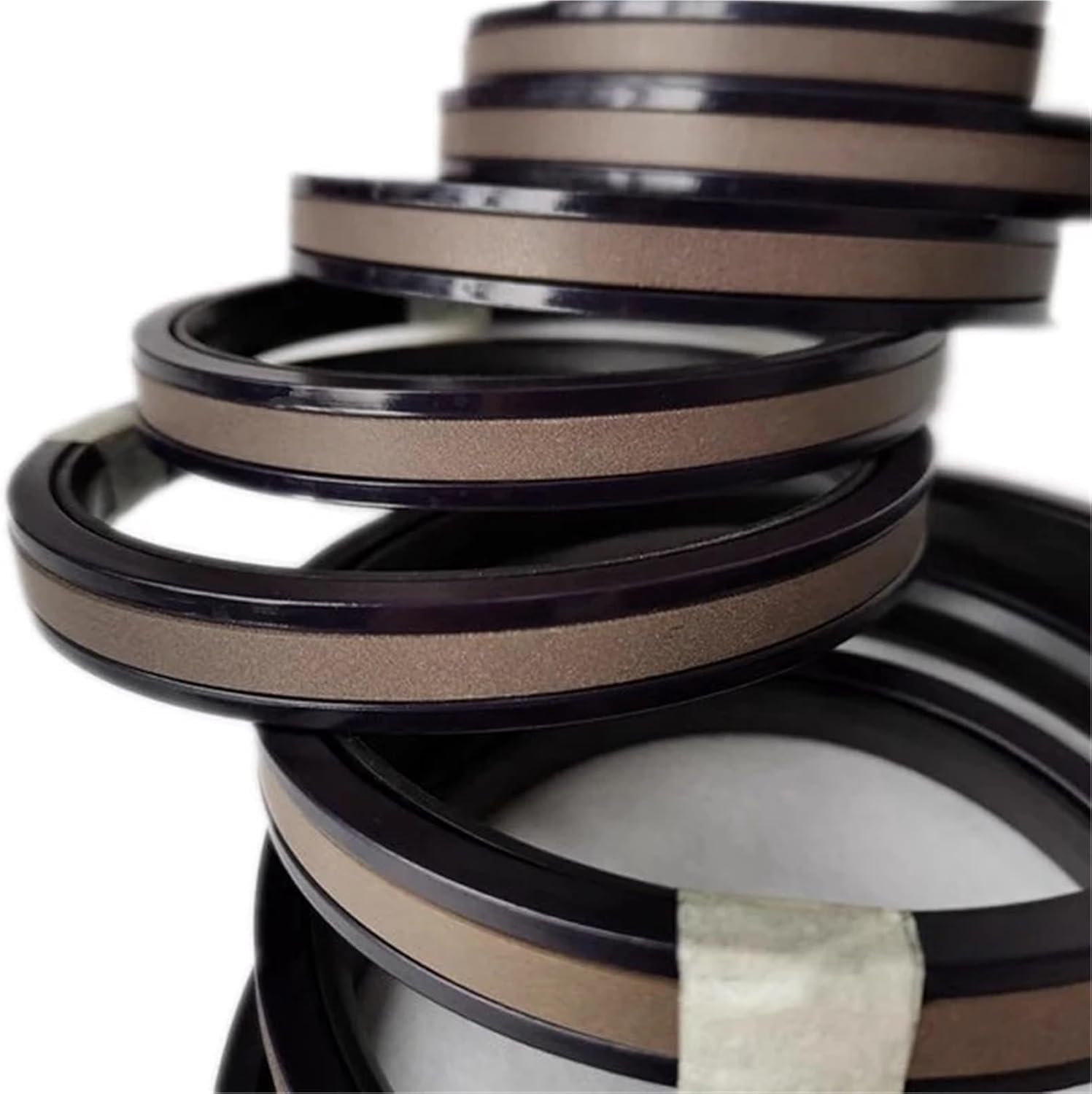 120x105x12,SPGW Type Combination Seal, Excavator, Mechanical Piston, Double Acting, Retaining Ring, Hydraulic Cylinder(270x242x17)