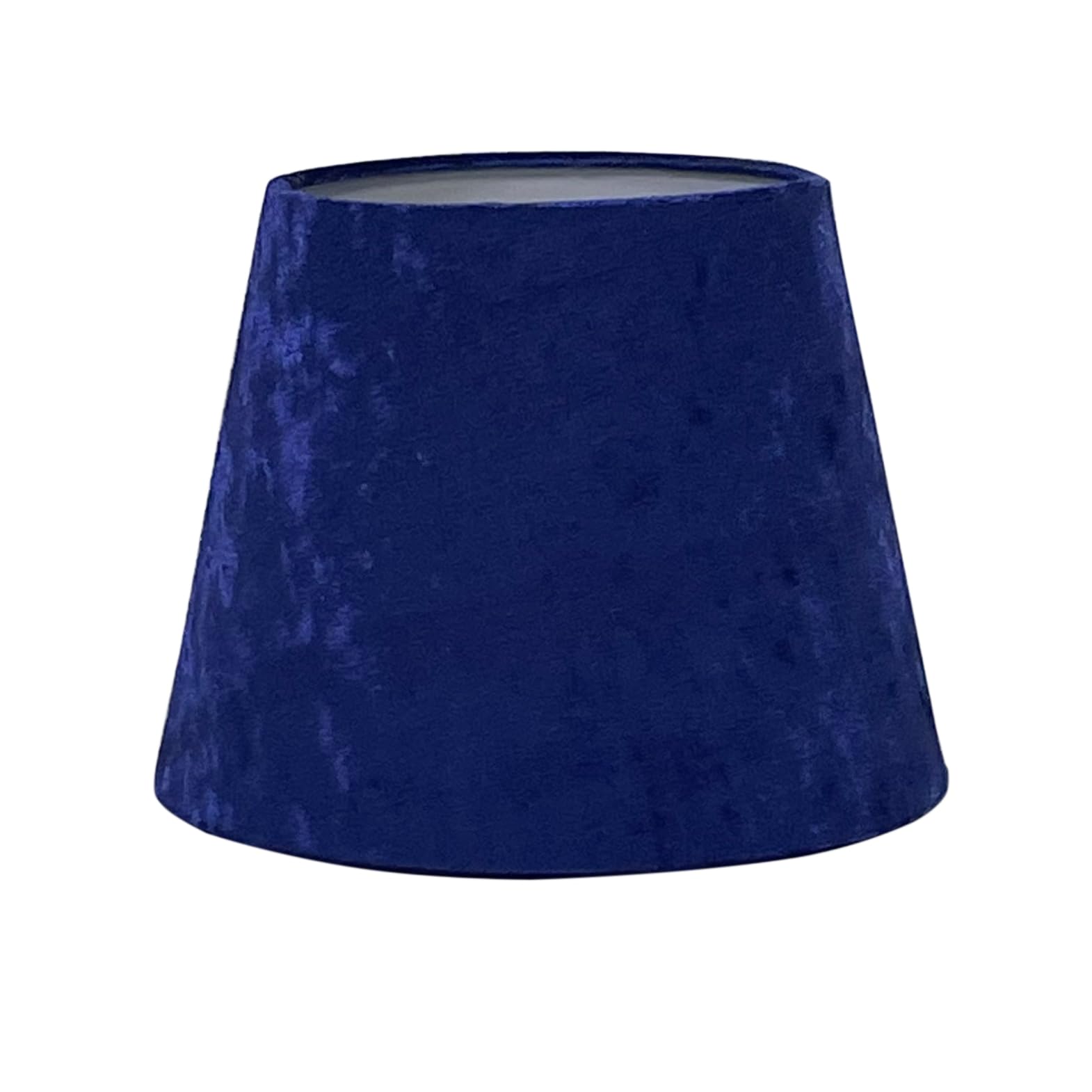 Modern Velvet Tapered Dual Purpose Light Shade | 9" 11" Diameter | Pendant or Table Lampshade for Living Room, Bedroom, Home (Navy Dual Purpose Velvet Lampshade, 11" Dual Purpose Velvet Lampshade)