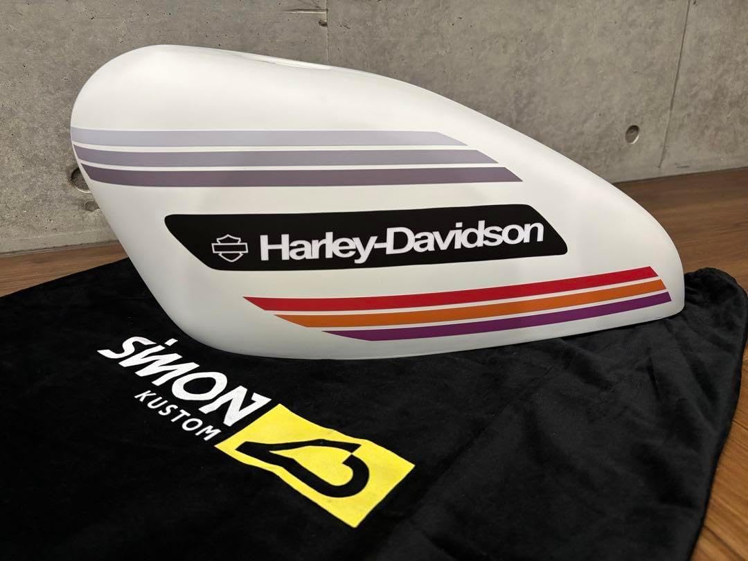 サイモンカスタム社製タンクカバーXL883N XL1200NS など Harley