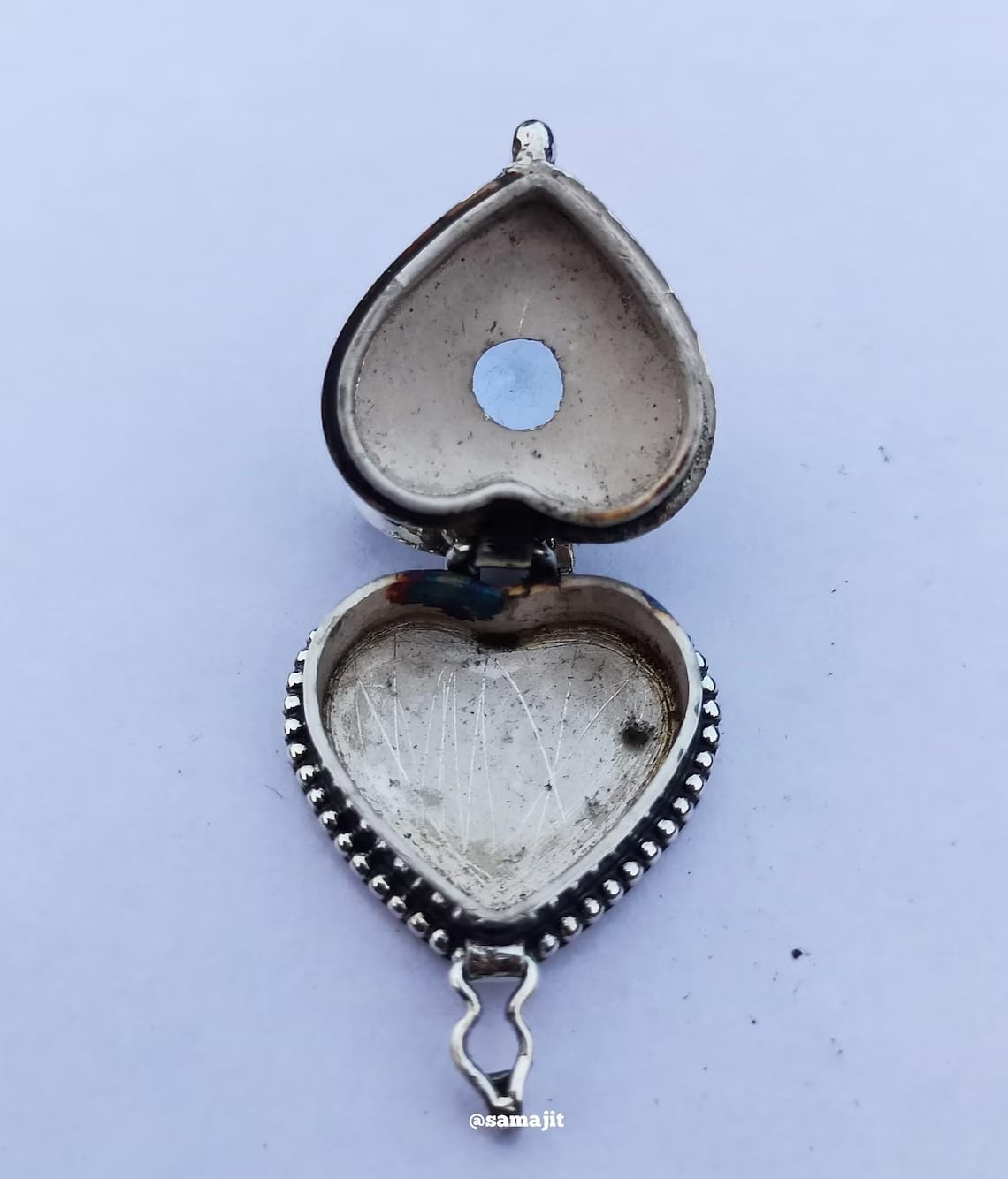 Poison Box Pendant,925 Silver Plated Pendant,Natural Peridot Stone Box Pendant, Poison Pendant,Box Pendant, Summer Day Gift Pendant, Handcraft Pendant