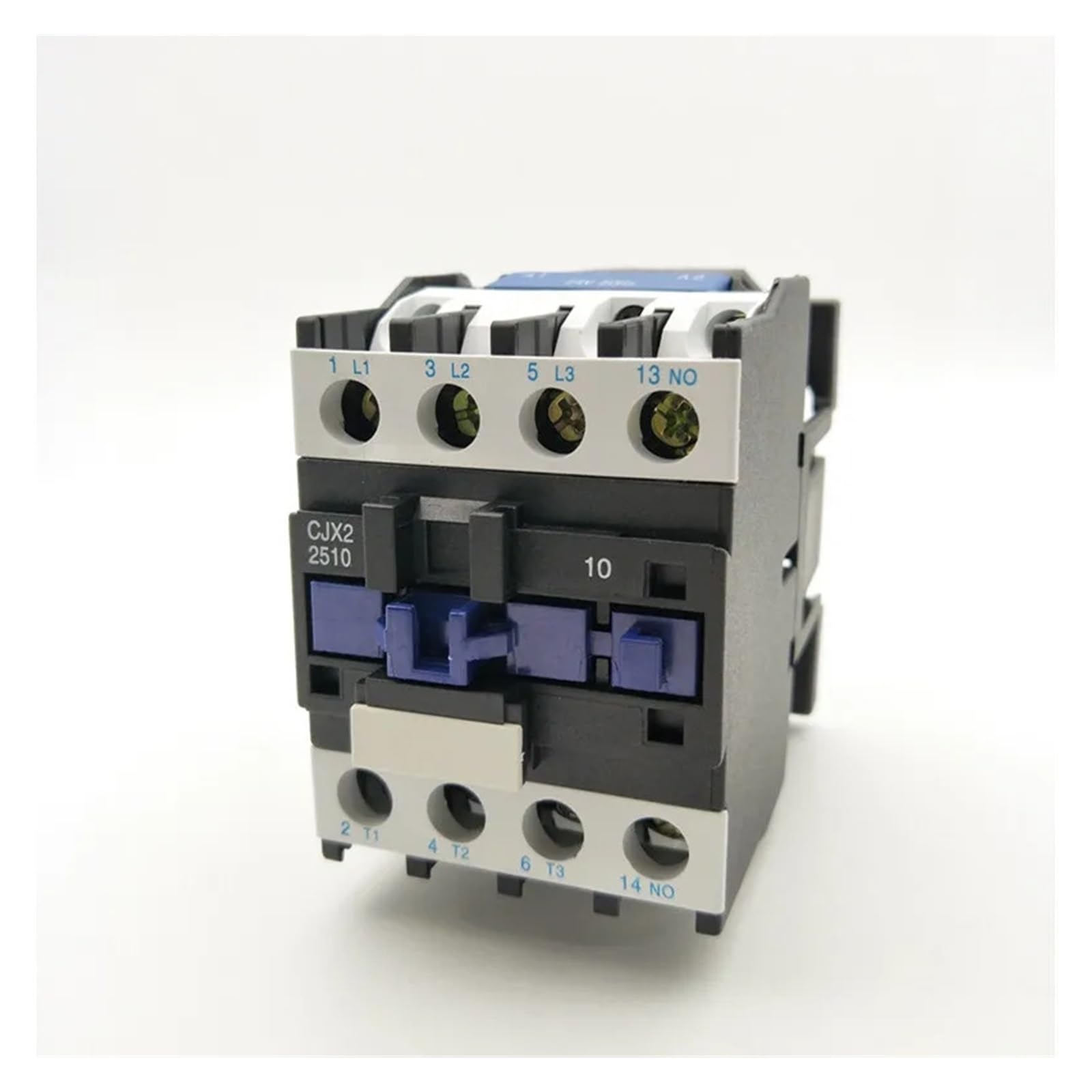 JJHQOKYNA CJX2-2510 660V 40A No DIN Rail AC Contactor 24V Coil 3 Pole 3P