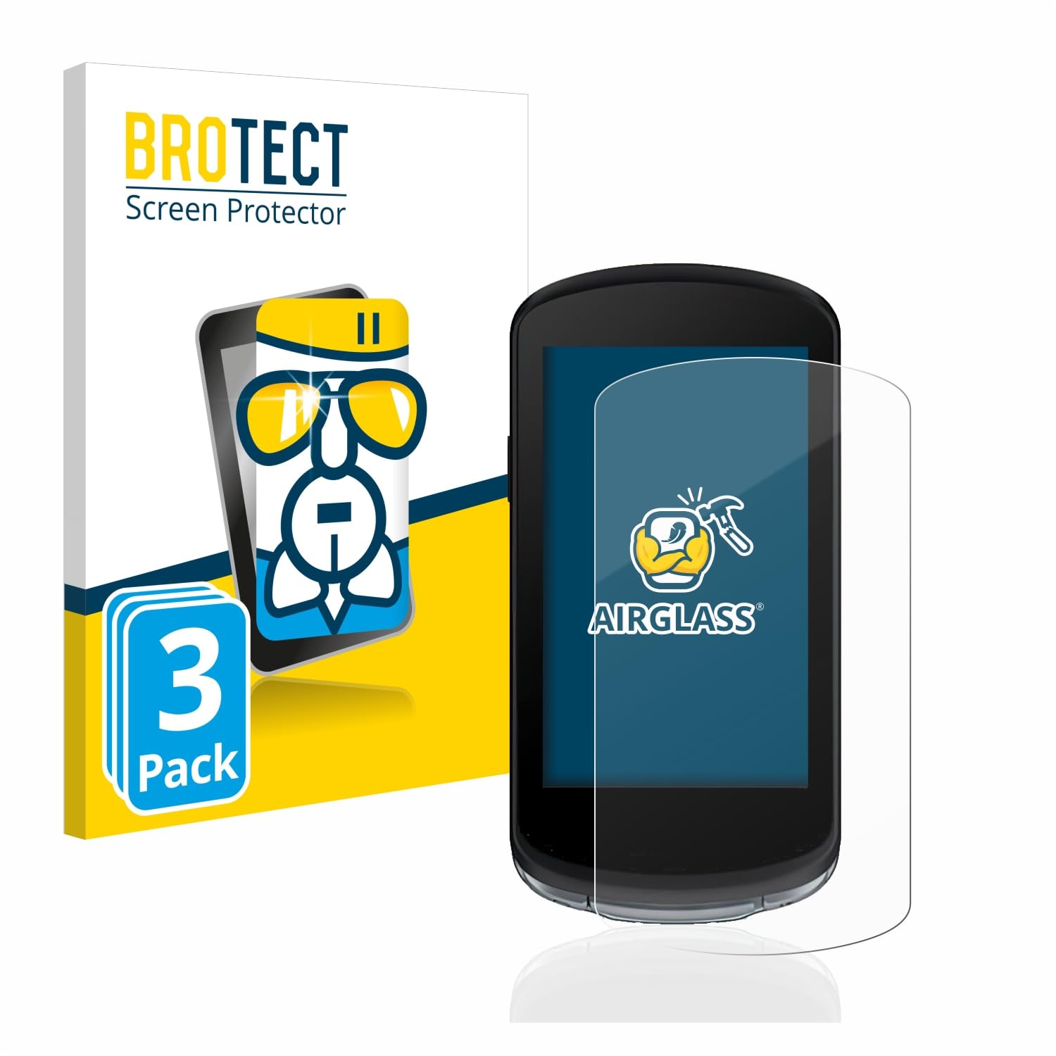 Pellicola Vetro Temperato Per Garmin Edge 1040 | 3 Pezzi | Anti-Graffio 9H | HD - Foto 10