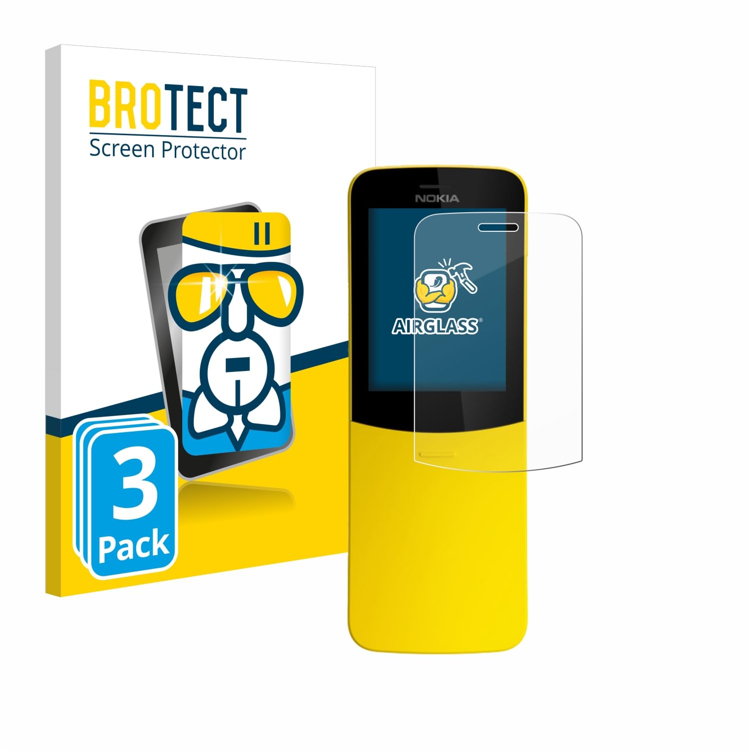 Anti-Riflesso Vetro Pellicola Protezione per Nokia 8110 Proteggi