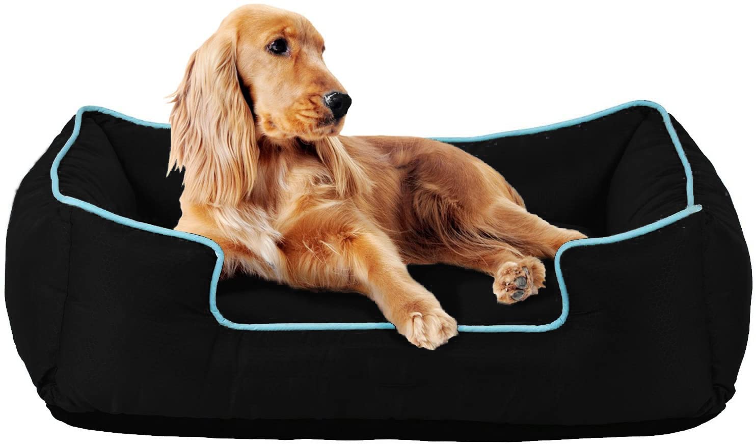 Royal Pets Cart Dog Bed & Cat Bed Black Color Anti-Skid Bottom & Machine Washable(Reversible)-XL(Size-76x61x22 CMs) (B09JM2CMMS) Amazon Price History, Amazon Price Tracker