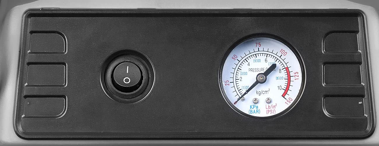 revolt Autostarter: 5in1-Starthilfe-Powerbank, Kompressor, USB, 12V, 20 Ah, 1000A, 150 psi (Auto Starthilfe Powerbank, Auto mit Kompressor)