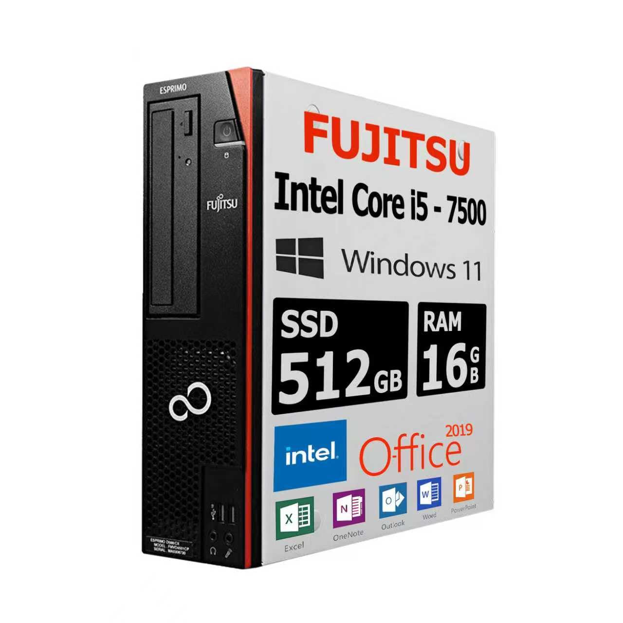 Amazon.co.jp: 【整備済み品】富士通 デスクトップPC D587/D588