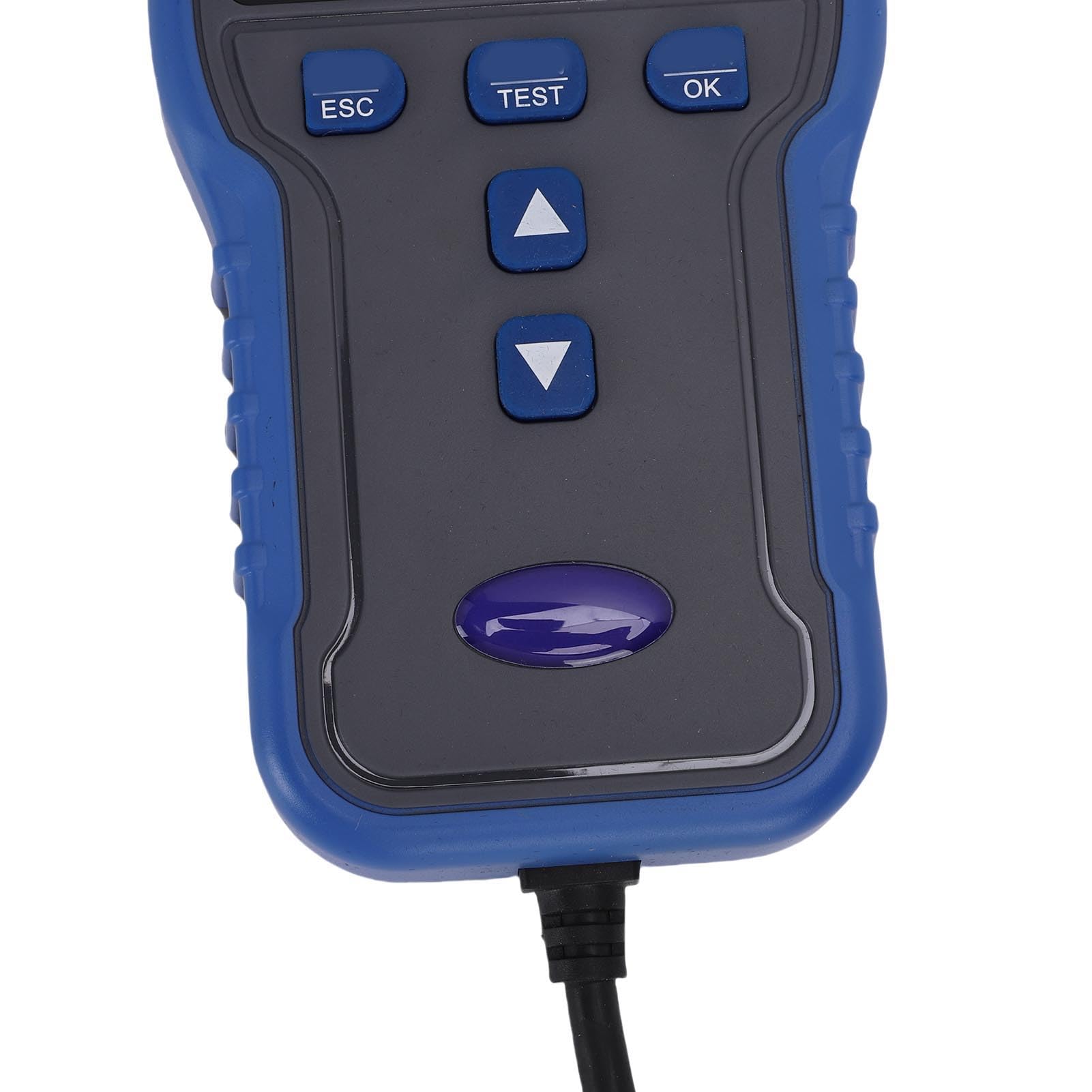 YWBL-WH Tester Batteria per Auto 12V 24V, Materiale ABS, Tester di Carico Batteria con Riconoscimento Automatico con Stampante, Misurazione della Tensione per Veicoli, Camion, Motociclette, Barche