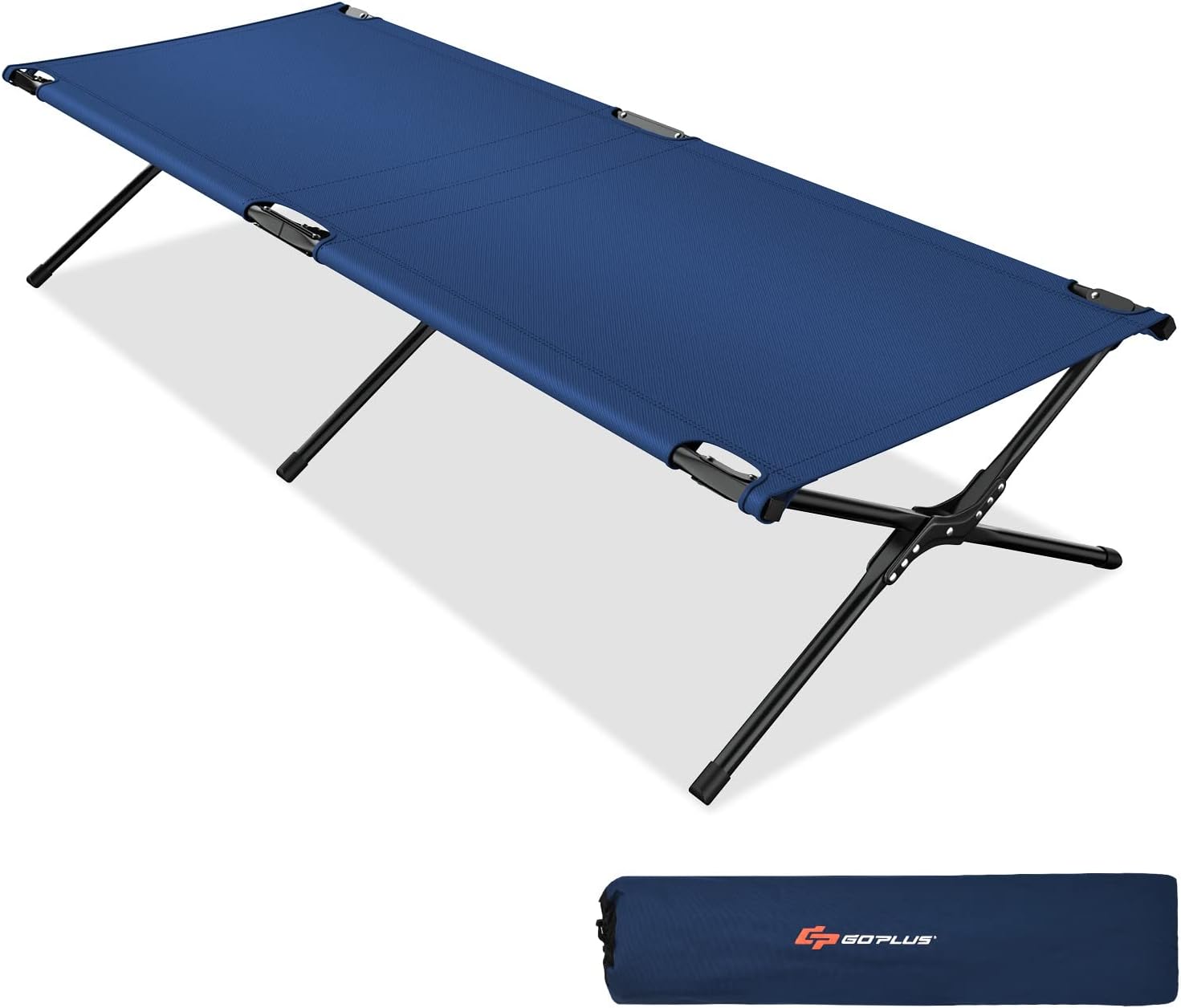 Tangkula Folding Camping Cot, Portable Sleeping Cot with