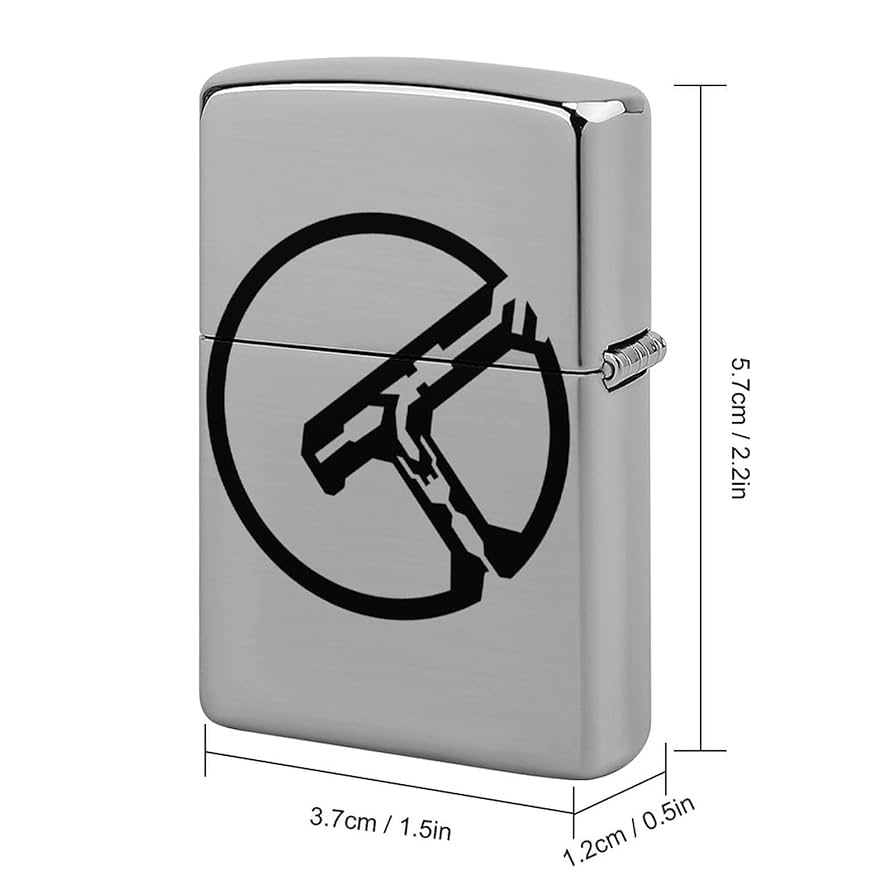 Zippo Zig-Zag ライター 専用ケース付き ZIPPO 専用キーホルダー付き革ケース #200 オイルライターセット