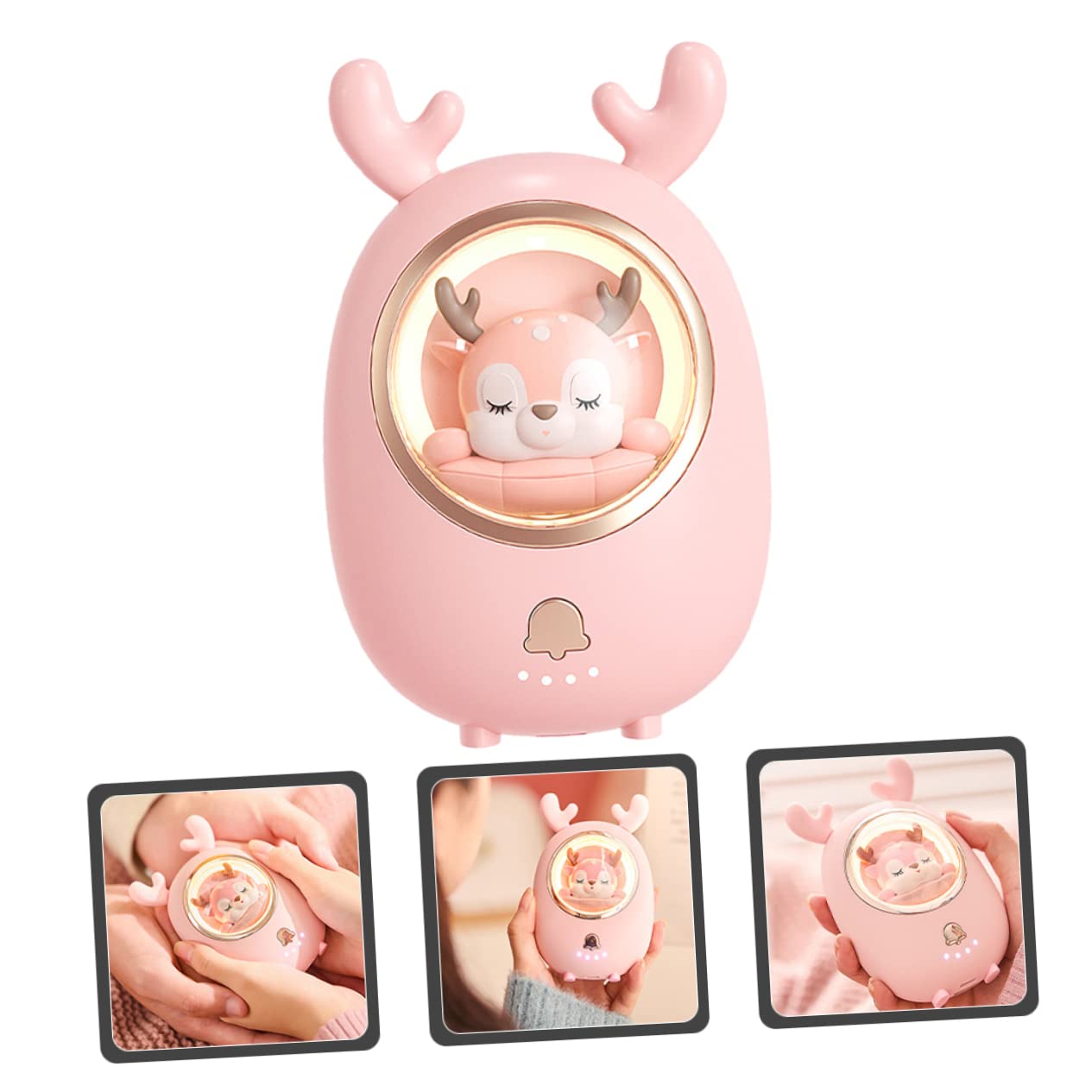Scaldamani Invernale Portatile Ricaricabile USB Mini Scaldamani Tascabile per Bambine Protezione Interna per Campeggio Escursionismo e Sci