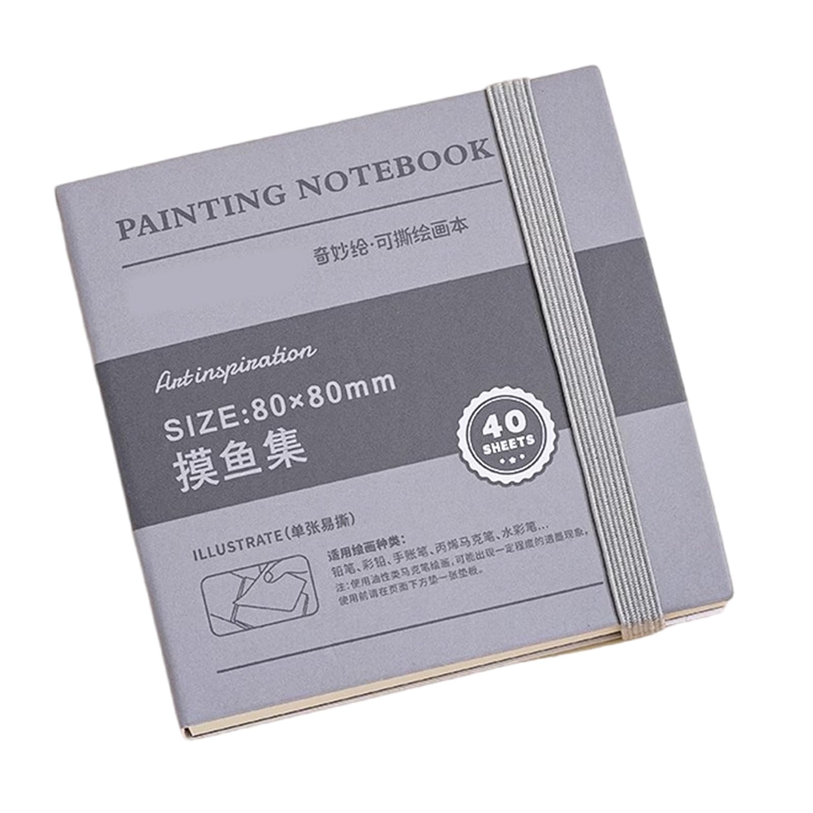 Tearable Drawing Notebook Tearable Paint Book Small Art Supplies Sketch for Outdoor Travel Projects Notebook