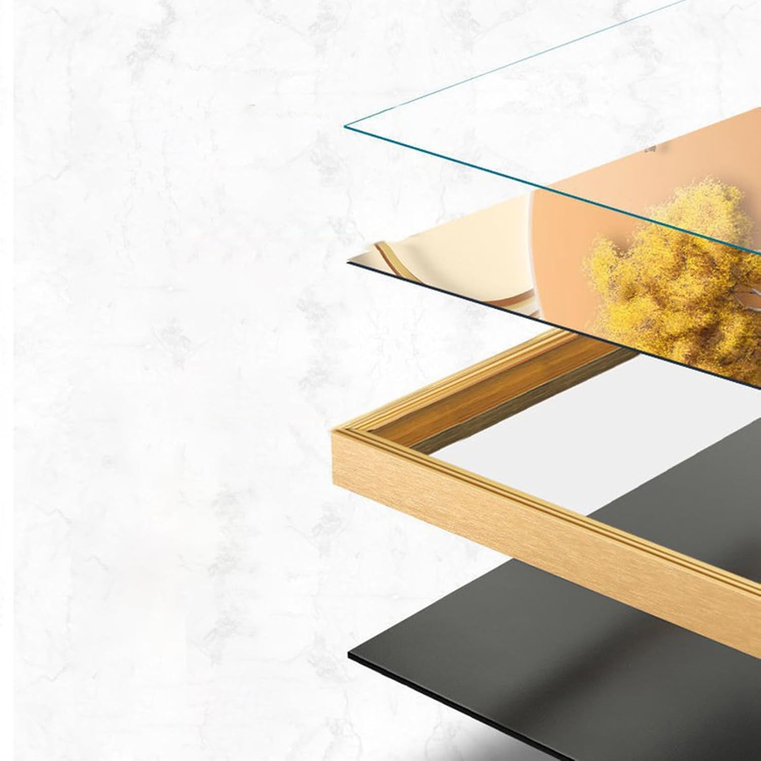 [JUI3N] ウォールアート モダン 設計5 風水 アートボード 壁アート 飾り絵 金運 抽象画 ポスター 部屋飾り ギフト イン