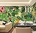 Produktbild Lzhenjiang Wandbilder Der Tropische Regenwald 3D Dschungel Tapete Grüne Pflanzen Große Wandmalereien Cafe Restaurant Handgemalte Tapeten Für Das Wohnzimmer.400*280cm(W*H)
