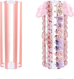Bow Holder Bow Organizer for Girls,Baby Hair Clips Storage Stand,Hair Accessory Organizer Rack for Baby Newborn Infant Toddler Kids (mgh-T-60CM-0ju)