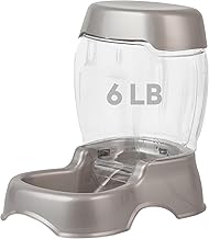 Petmate Pet Cafe Feeder Dog and Cat Feeder Pearlescent Colors 3 Sizes, Made in USA