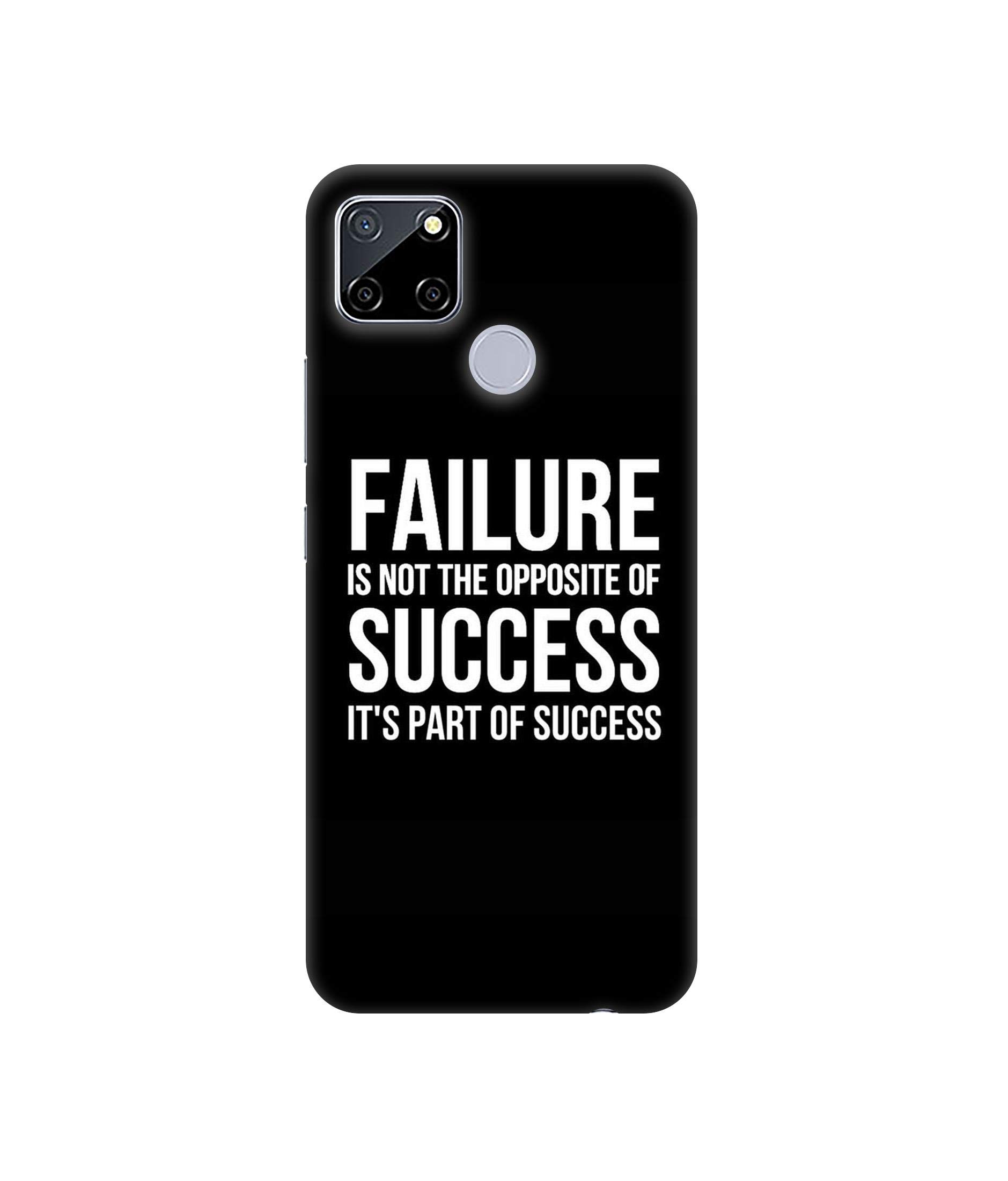 Casotec Motivational Quote Design 3D Printed Hard Back Case Cover for Realme C12 / C25 / Narzo 20 / Narzo 30A