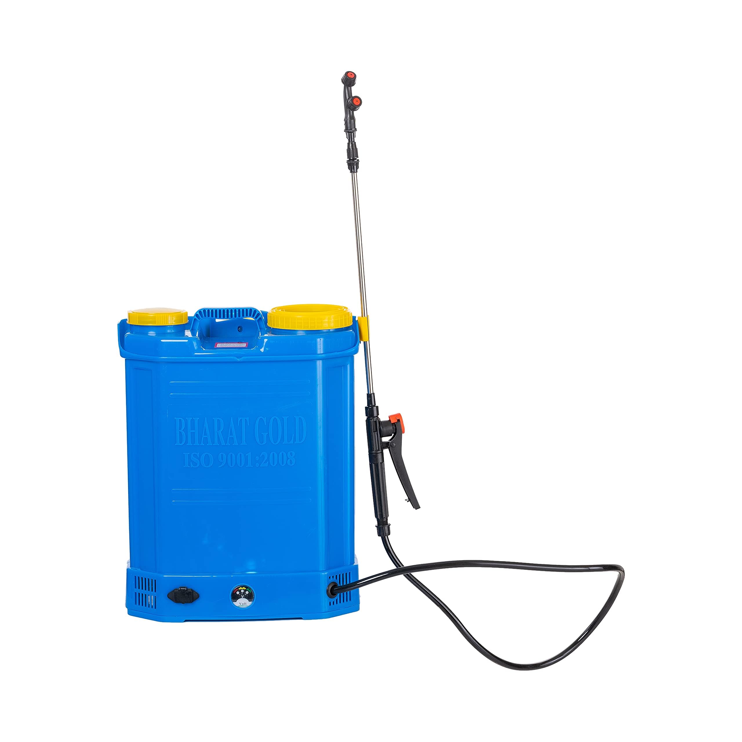 Bharat Gold Battery Operated Spray Pump for Agriculture – 16L Tank Capacity, 12V x 8Ah Pesticide Sprayer Machine-image-43