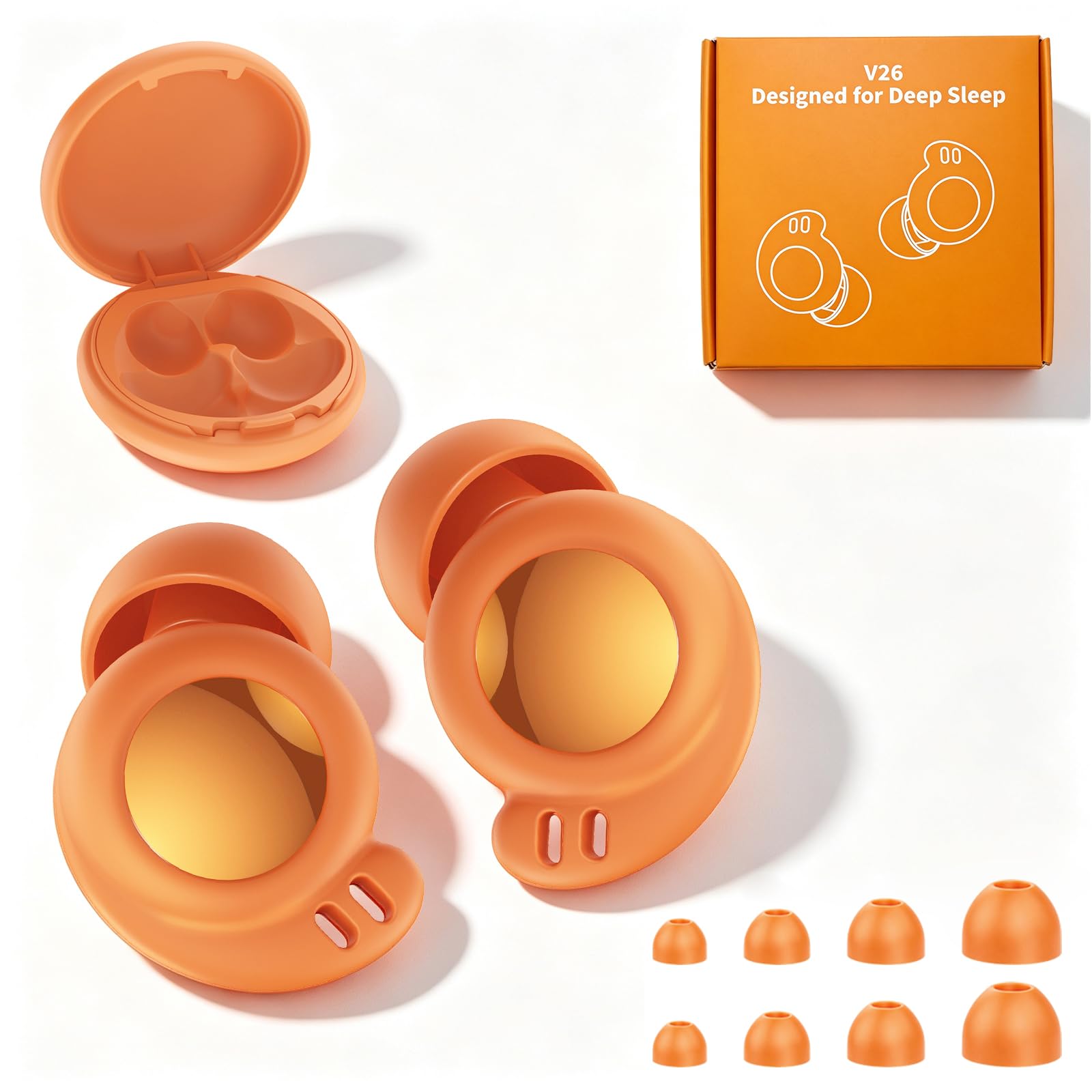Tappi per le orecchie in silicone antirumore per dormire