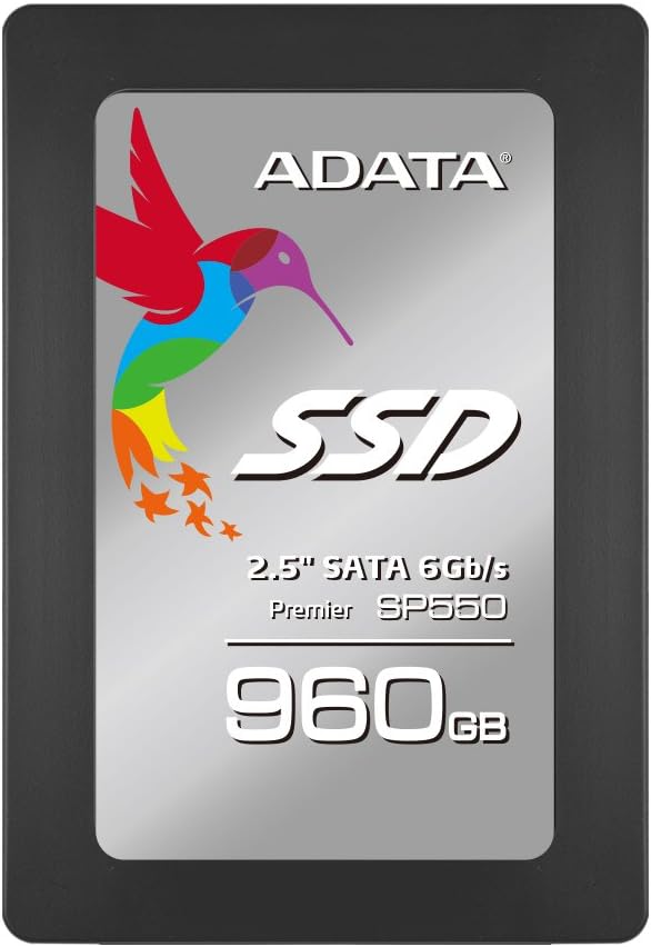 ADATA Premier SP550 960GB 2.5 Inch SATA III Solid State Drive (ASP550SS3-960GM-C)