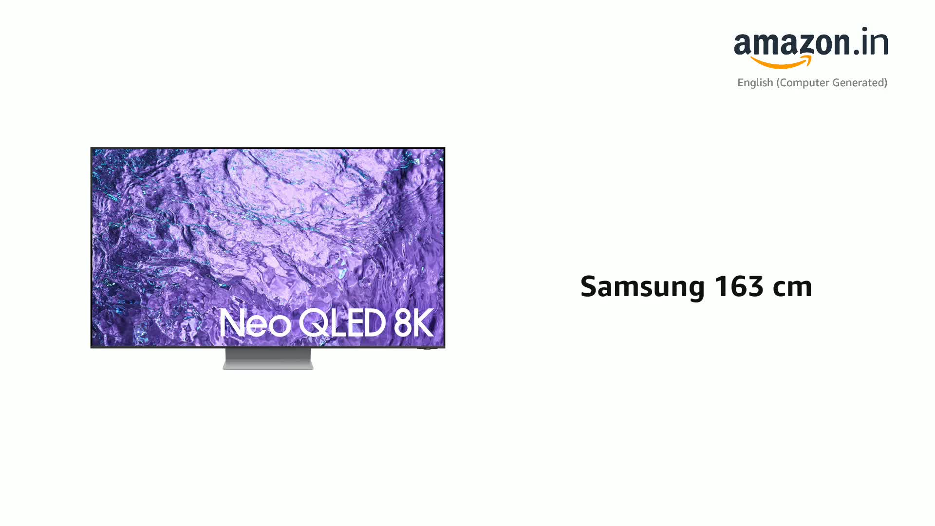 Samsung 163 cm (65 inches) 8K Ultra HD Smart Neo QLED TV