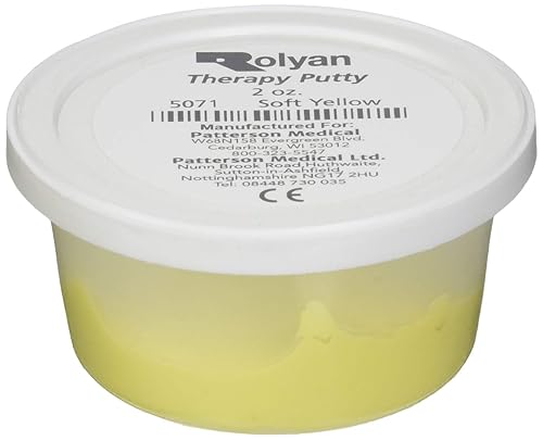 Miniatura 2 de Sammons Preston Master Pack, masilla de terapia para ejercicios de fisioterapia, agarre de mano y entrenamiento de fuerza, para alivio del estrés y