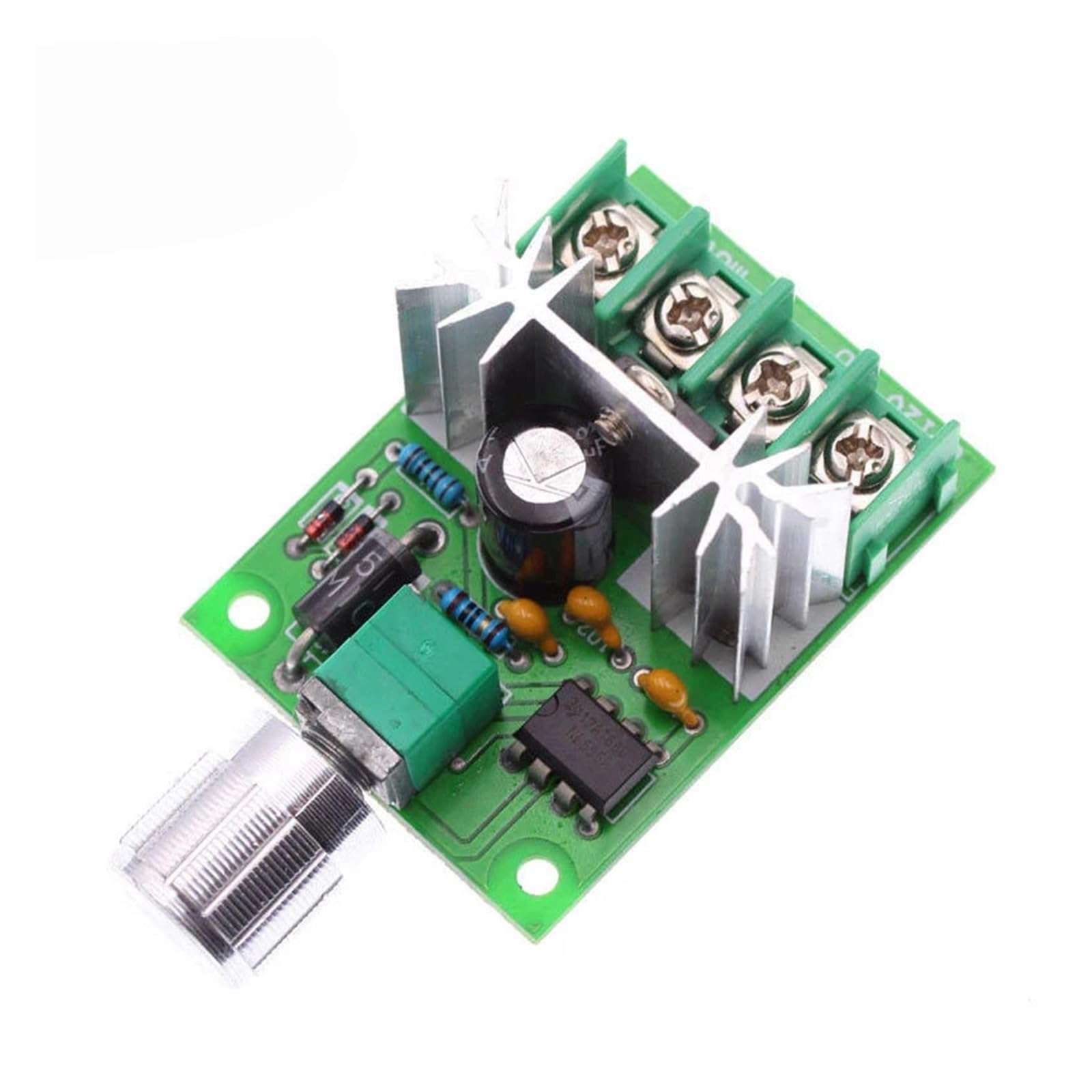 Controlador PWM para regular ventilador de motor de corriente continua 6V 12V
