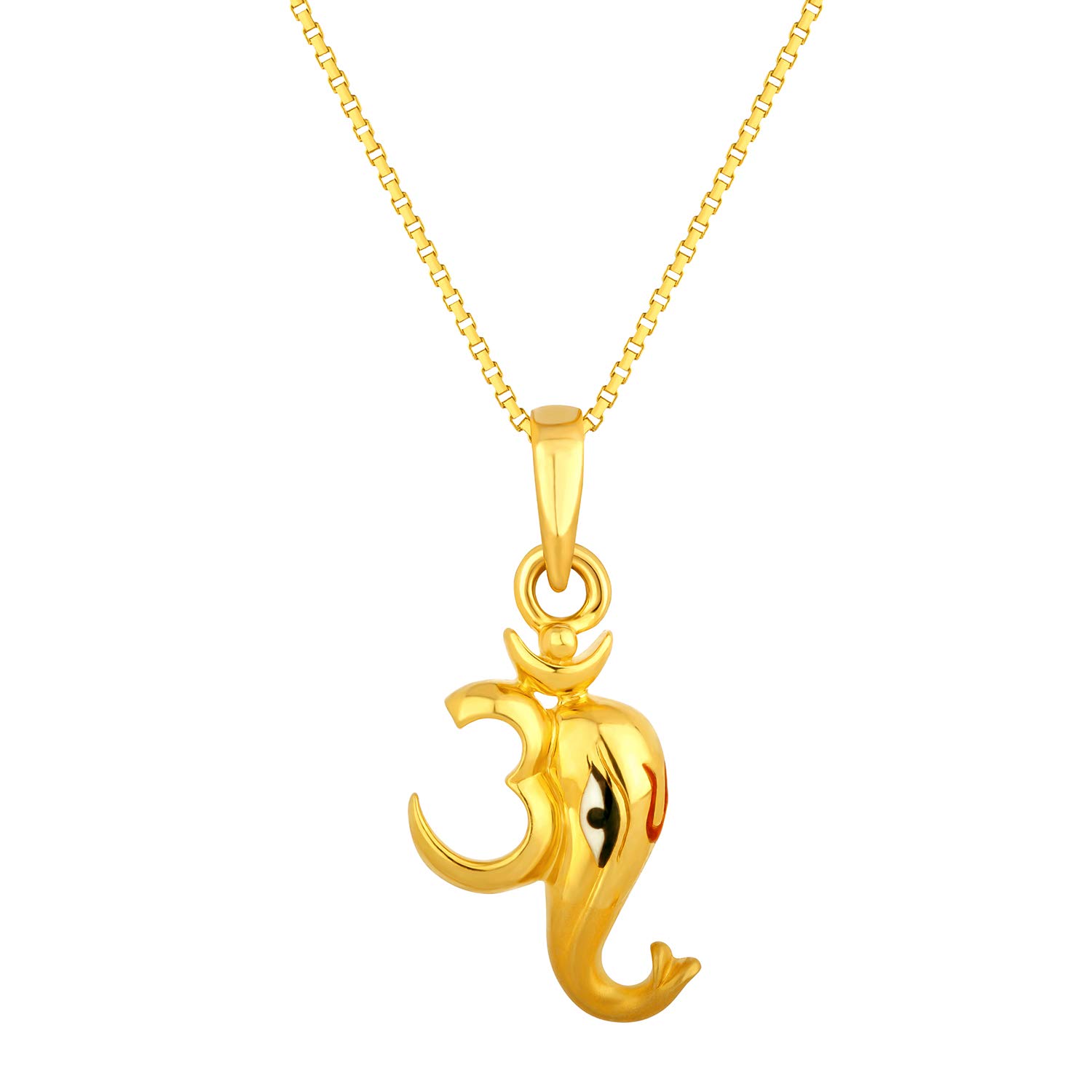 22KT Yellow Gold Pendant for Girls