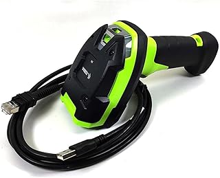 Zebra LI3608-SR Series - Imágenes lineales de rango estándar con cable USB blindado de alta corriente, verde industrial