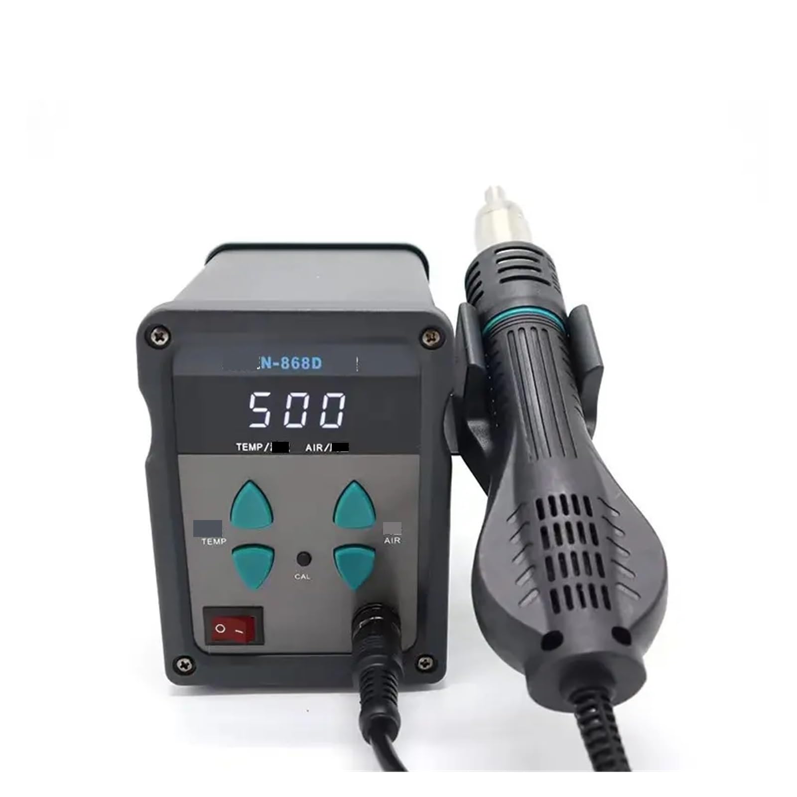 Stacja lutownicza 868D Hot Air 700W LED, cyfrowa, lutownica, stacja lutownicza, pistolet termiczny do naprawy spawów BGA