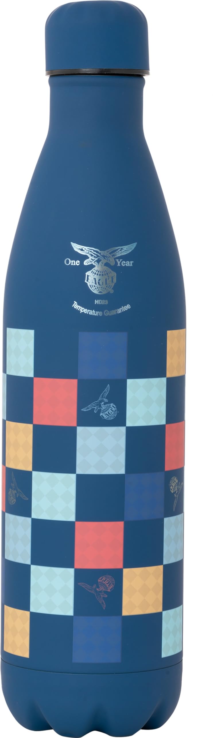 Eagle Primo Stella Stainless Steel Hot and Cold Vacuum Insulated Flask, Set of 1, Electro | Double Wall Flask | BPA Free | Office | School | Home | Kitchen | Travel | Hiking(750ml, Blue)