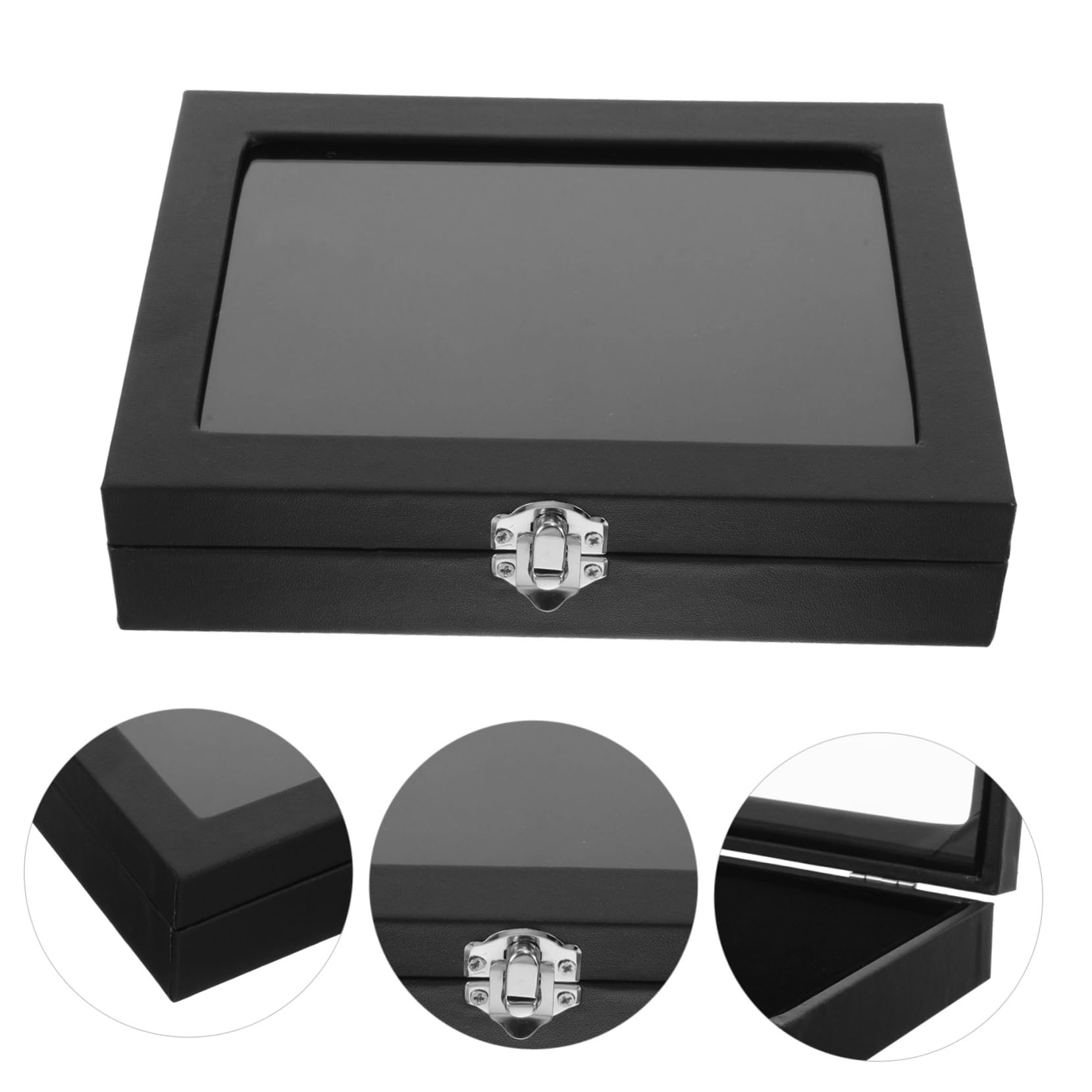 Scatola Espositiva e Design Antipolvere in Acrilico Badge per Coperchio Trasparente Resistente Organizer per Spille e Medaglie per Collezionisti