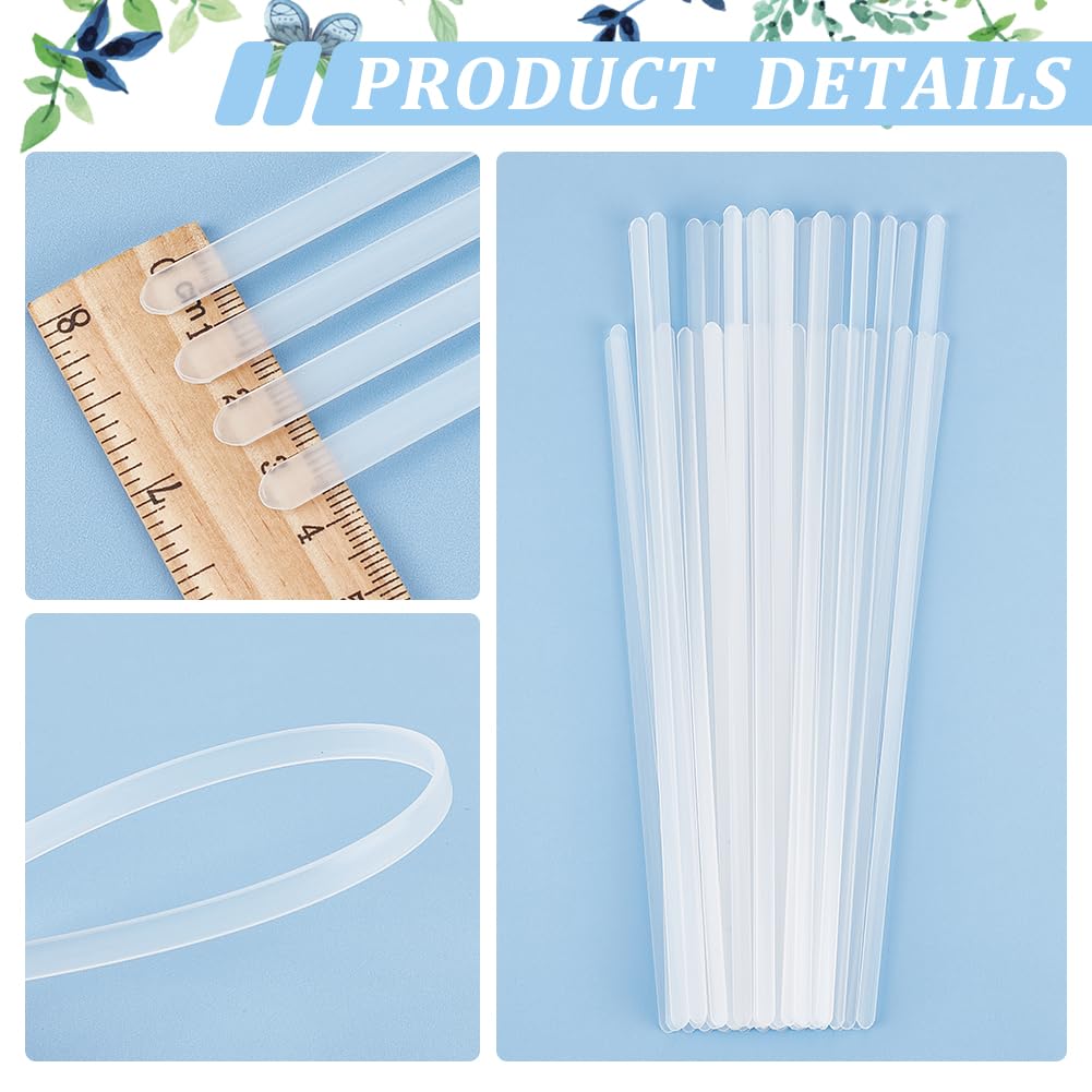 BENECREAT 48Pcs 2 Sizes PP Plastic Boning 25cm 20cm - Image 4