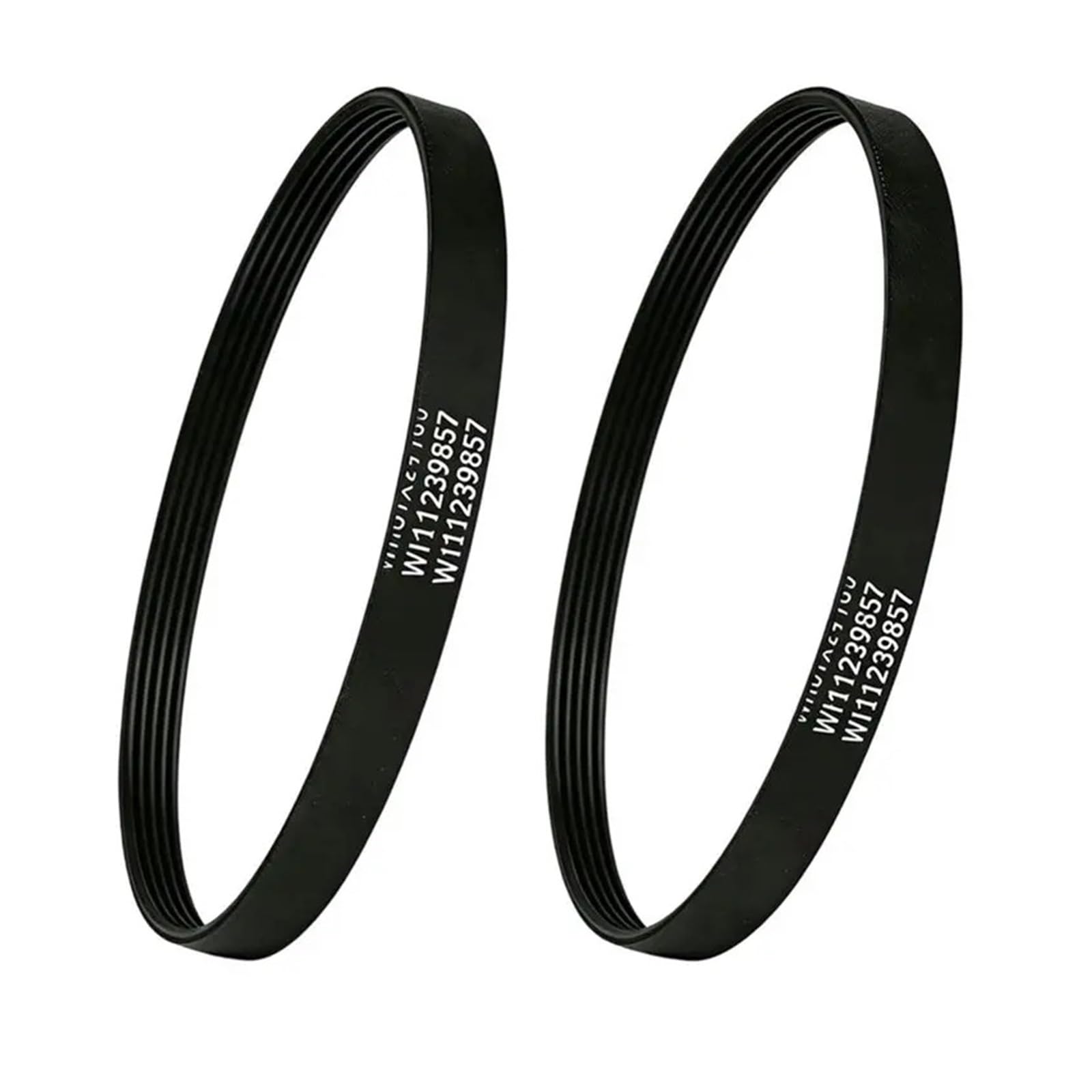 EEZII Washing Machine Drive Motor Belt Replacement Kit- 2 Pcs W11239857 For Top Load Washer Drive Belt